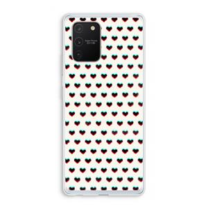 CaseCompany Hartjes: Samsung Galaxy S10 Lite Transparant Hoesje
