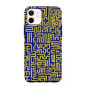 CaseCompany Majorelle Blue Print: iPhone 12 mini Tough Case