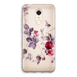 CaseCompany Mooie bloemen: Xiaomi Redmi 5 Transparant Hoesje