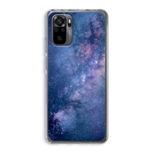 CaseCompany Nebula: Xiaomi Redmi Note 10 Pro Transparant Hoesje