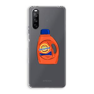 CaseCompany Ultra Sensitive: Sony Xperia 10 III Transparant Hoesje