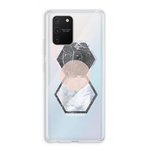 CaseCompany Creatieve toets: Samsung Galaxy S10 Lite Transparant Hoesje