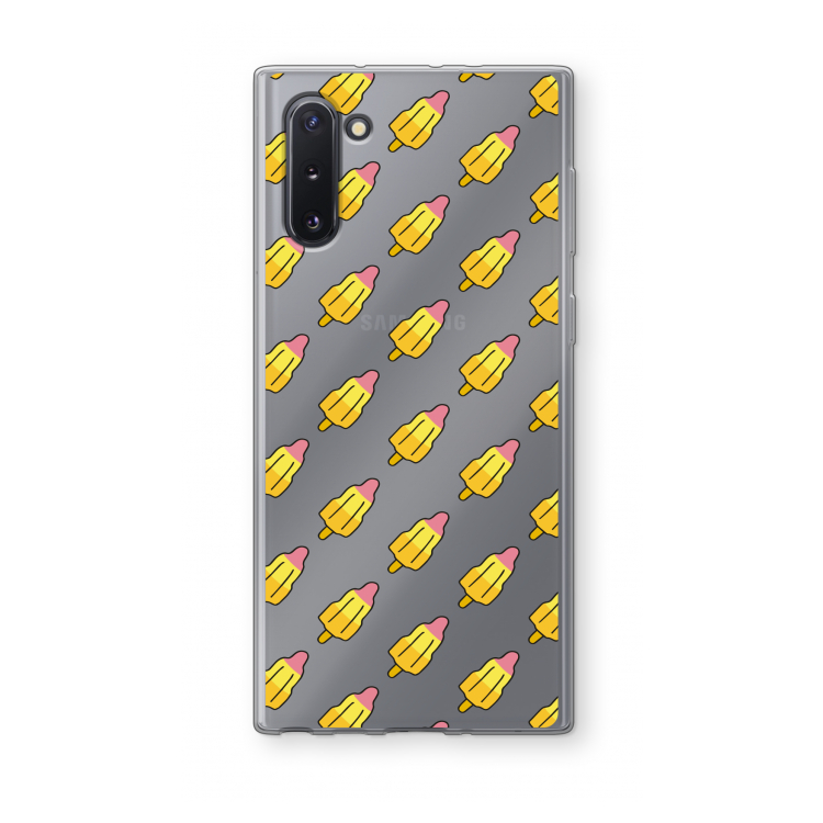 CaseCompany Waterijsjes: Samsung Galaxy Note 10 Transparant Hoesje