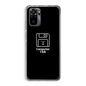 CaseCompany Hello: Xiaomi Redmi Note 10 Pro Transparant Hoesje