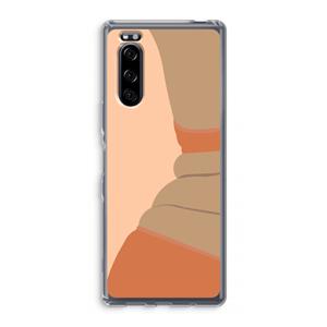 CaseCompany Bikini: Sony Xperia 5 Transparant Hoesje