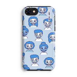 CaseCompany Gezichtjes: iPhone 8 Tough Case