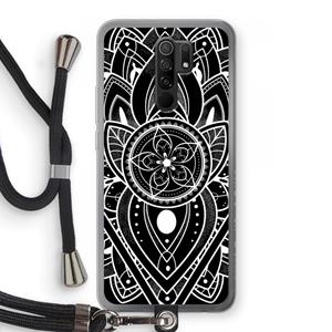 CaseCompany It's Complicated: Xiaomi Redmi 9 Transparant Hoesje met koord