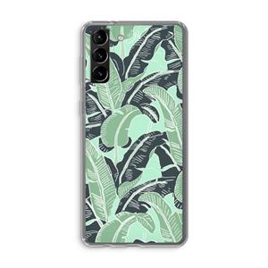CaseCompany This Sh*t Is Bananas: Samsung Galaxy S21 Plus Transparant Hoesje