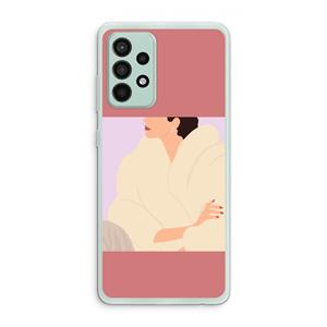 CaseCompany Cosy: Samsung Galaxy A52s 5G Transparant Hoesje
