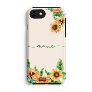 CaseCompany Zonnebloemen: iPhone 8 Tough Case