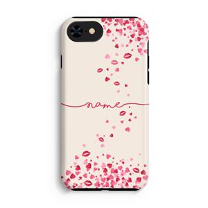 CaseCompany Hartjes en kusjes: iPhone 8 Tough Case