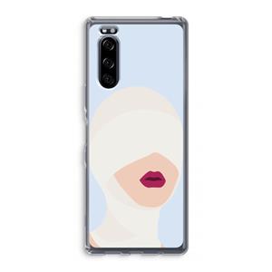 CaseCompany Incognito: Sony Xperia 5 Transparant Hoesje