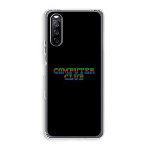 CaseCompany Retro: Sony Xperia 10 III Transparant Hoesje