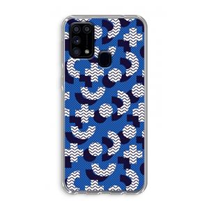 CaseCompany 8-bit N°5: Samsung Galaxy M31 Transparant Hoesje