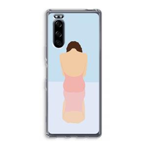 CaseCompany Mirror: Sony Xperia 5 Transparant Hoesje