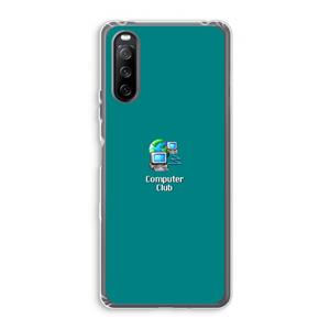 CaseCompany Win98: Sony Xperia 10 III Transparant Hoesje