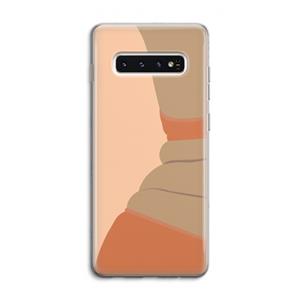 CaseCompany Bikini: Samsung Galaxy S10 4G Transparant Hoesje