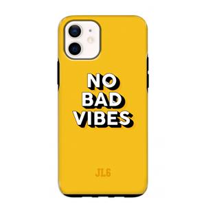 CaseCompany No Bad Vibes: iPhone 12 mini Tough Case