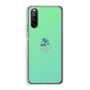 CaseCompany Win98: Sony Xperia 10 III Transparant Hoesje
