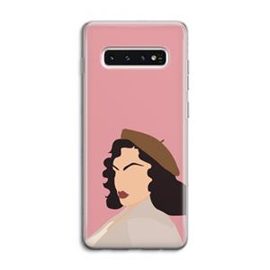CaseCompany Confidence: Samsung Galaxy S10 4G Transparant Hoesje
