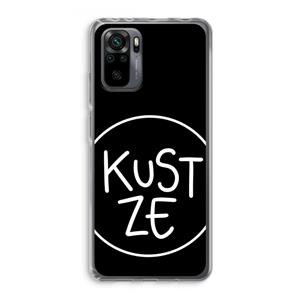 CaseCompany KUST ZE: Xiaomi Redmi Note 10 Pro Transparant Hoesje