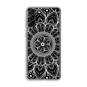 CaseCompany Roses Are Red: Samsung Galaxy S21 Plus Transparant Hoesje