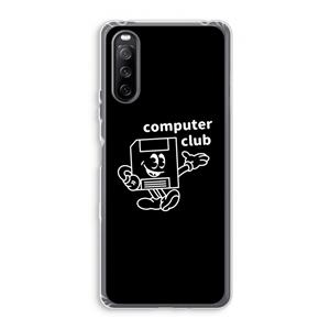 CaseCompany Floppyhead: Sony Xperia 10 III Transparant Hoesje
