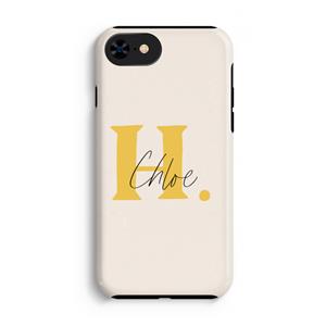 CaseCompany Amber Script: iPhone 8 Tough Case
