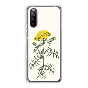CaseCompany Tansy: Sony Xperia 10 III Transparant Hoesje