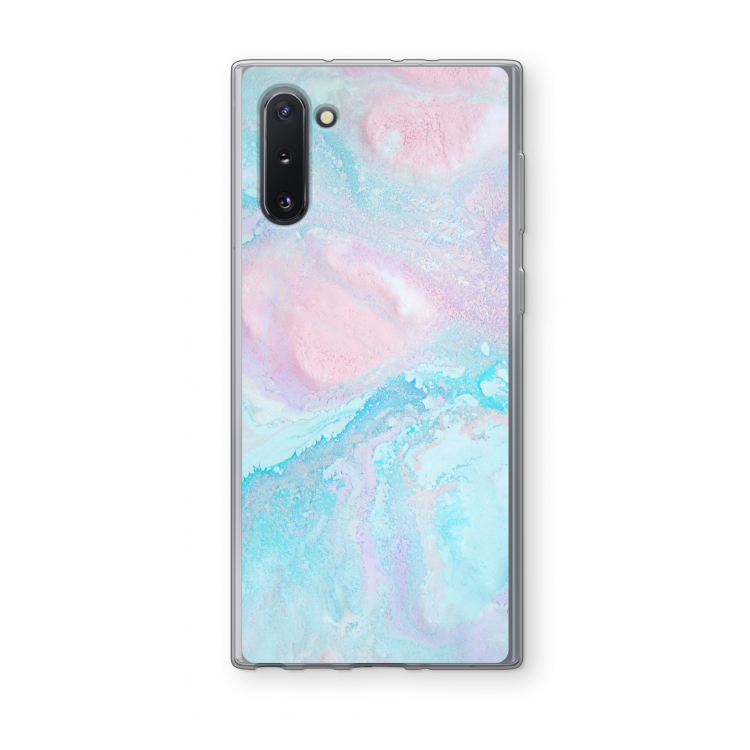 CaseCompany Fantasie pastel: Samsung Galaxy Note 10 Transparant Hoesje