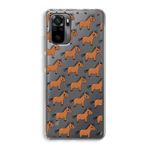 CaseCompany Pony: Xiaomi Redmi Note 10 Pro Transparant Hoesje