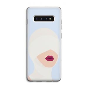 CaseCompany Incognito: Samsung Galaxy S10 4G Transparant Hoesje