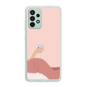 CaseCompany Wine: Samsung Galaxy A52s 5G Transparant Hoesje
