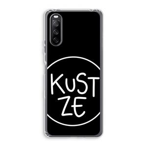 CaseCompany KUST ZE: Sony Xperia 10 III Transparant Hoesje