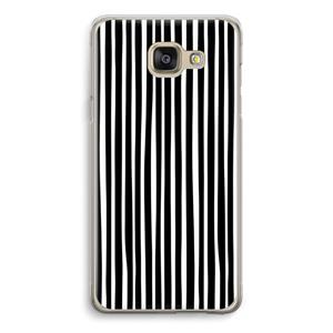 CaseCompany Stripes: Samsung Galaxy A5 (2016) Transparant Hoesje