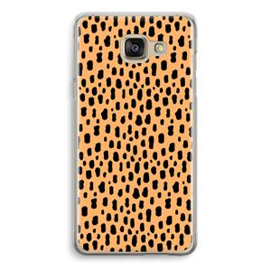 CaseCompany Panter: Samsung Galaxy A5 (2016) Transparant Hoesje