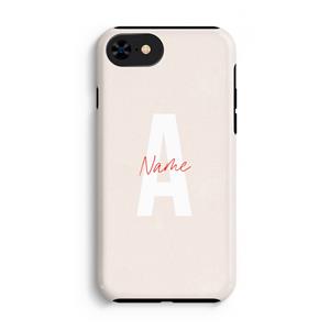 CaseCompany Strawberry Milkshake: iPhone 8 Tough Case