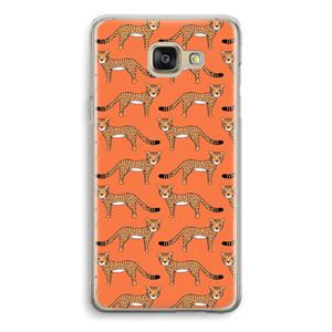 CaseCompany Cheetah: Samsung Galaxy A5 (2016) Transparant Hoesje
