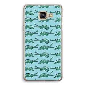 CaseCompany Kroko: Samsung Galaxy A5 (2016) Transparant Hoesje