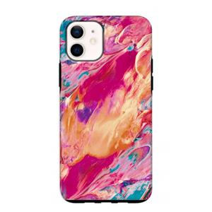 CaseCompany Pastel Echoes: iPhone 12 mini Tough Case