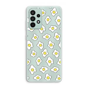 CaseCompany Spiegeleitjes: Samsung Galaxy A52s 5G Transparant Hoesje