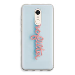 CaseCompany nofilter: Xiaomi Redmi 5 Transparant Hoesje