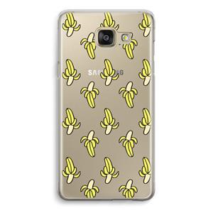 CaseCompany Bananas: Samsung Galaxy A5 (2016) Transparant Hoesje
