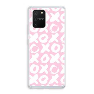 CaseCompany XOXO: Samsung Galaxy S10 Lite Transparant Hoesje