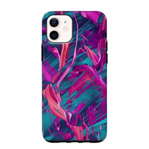 CaseCompany Pink Clouds: iPhone 12 mini Tough Case
