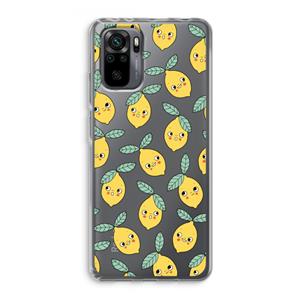 CaseCompany Citroenen: Xiaomi Redmi Note 10 Pro Transparant Hoesje