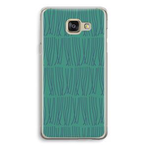 CaseCompany Swirls: Samsung Galaxy A5 (2016) Transparant Hoesje