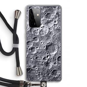 CaseCompany Maanlandschap: Samsung Galaxy A72 5G Transparant Hoesje met koord