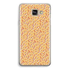 CaseCompany Camouflage: Samsung Galaxy A5 (2016) Transparant Hoesje