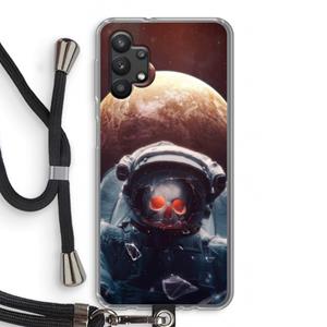 CaseCompany Voyager: Samsung Galaxy A32 5G Transparant Hoesje met koord